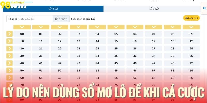 Sử dụng sổ mơ lô đề đúng cách sẽ chủ động trong việc lựa chọn số